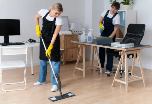 Nettoyage de bureau professionnel à Messas